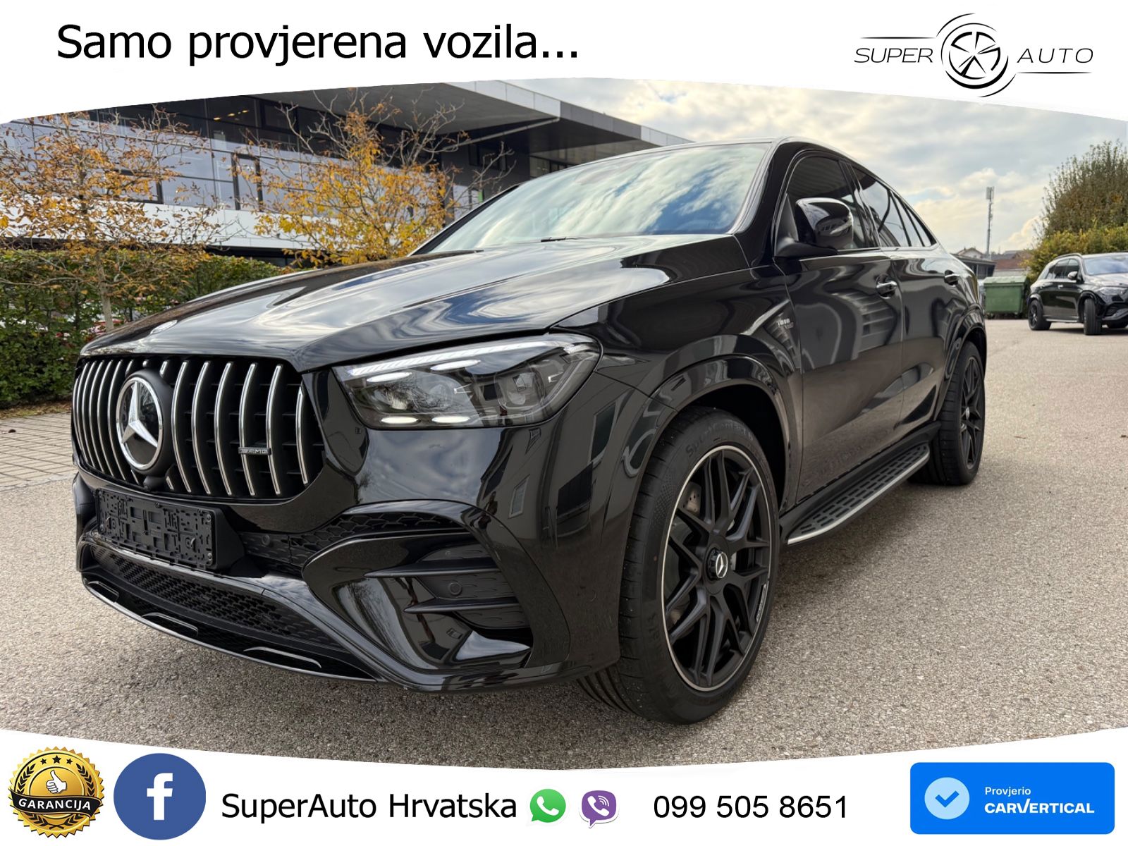 Mercedes AMG GLE Coupe 53 (435 KS) EQ Boost 4MATIC+ AMG SPEEDSHIFT TCT 9G LED+GR SJED+ACC