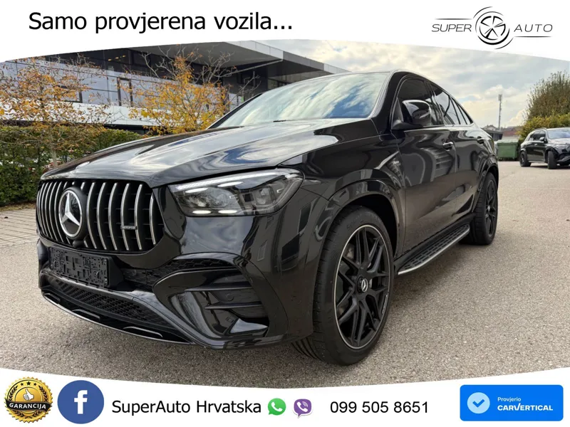 Mercedes AMG GLE Coupe 53 (435 KS) EQ Boost 4MATIC+ AMG SPEEDSHIFT TCT 9G LED+GR SJED+ACC
