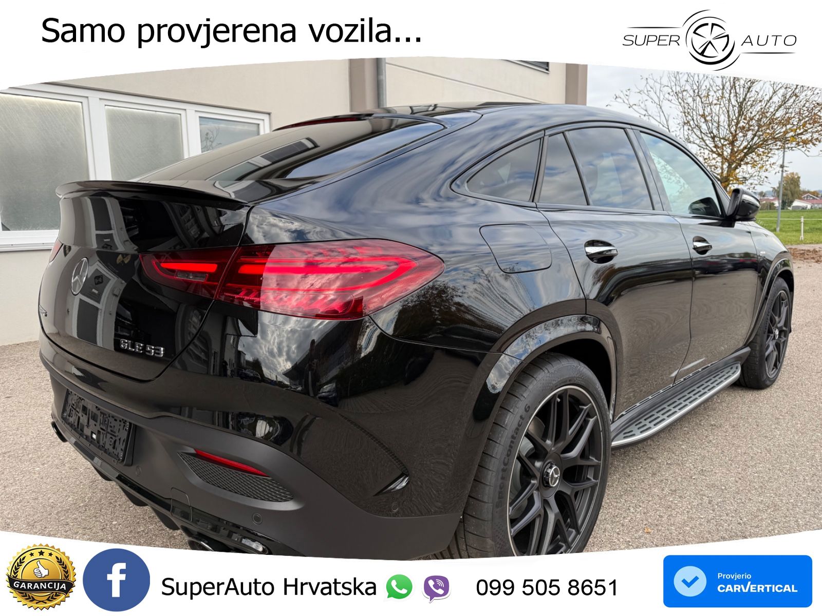 Mercedes AMG GLE Coupe 53 (435 KS) EQ Boost 4MATIC+ AMG SPEEDSHIFT TCT 9G LED+GR SJED+ACC