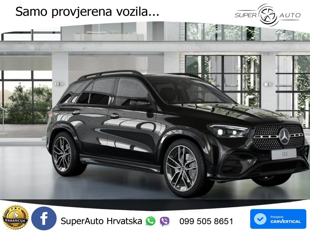 Mercedes GLE 450d (367 KS) EQ Boost 4MATIC 9G-TRONIC AMG LED+GR SJED+ACC