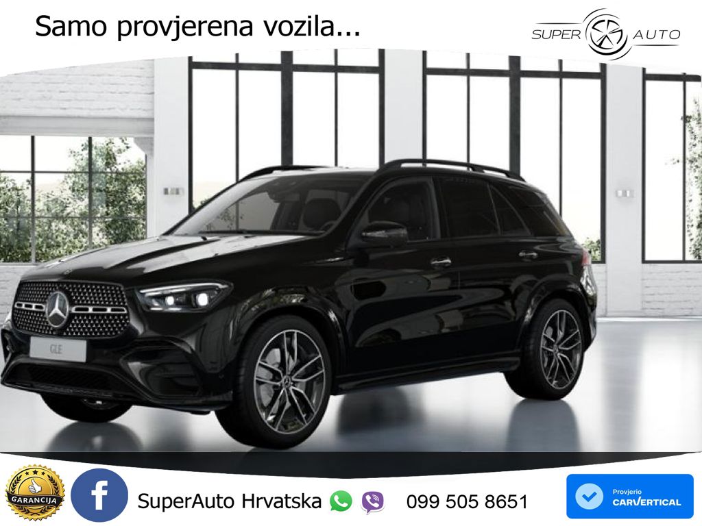 Mercedes GLE 450d (367 KS) EQ Boost 4MATIC 9G-TRONIC AMG LED+GR SJED+ACC