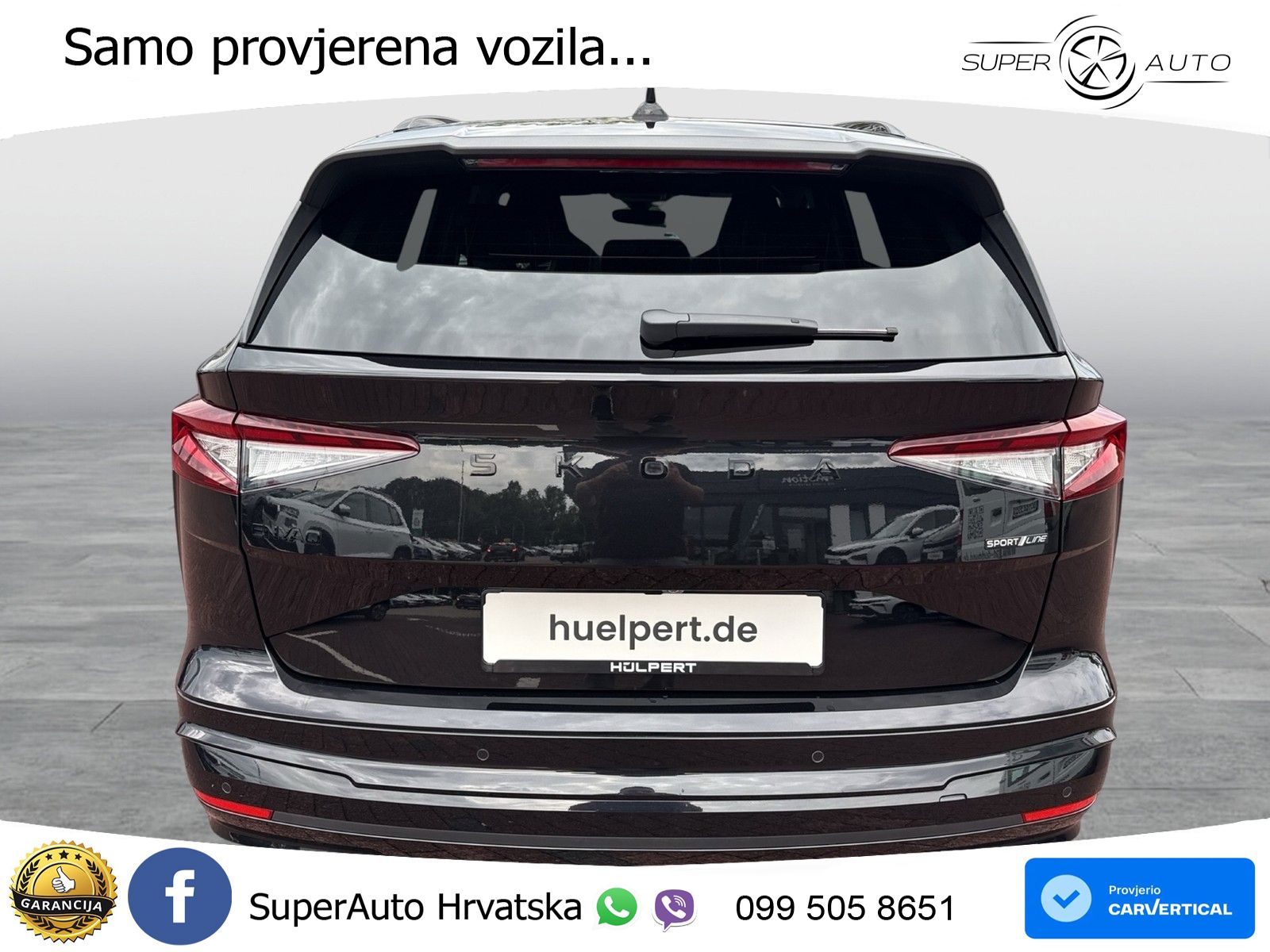 Škoda Enyaq 85 82 kWh (286 KS) SportLine LED+GR SJED+ACC