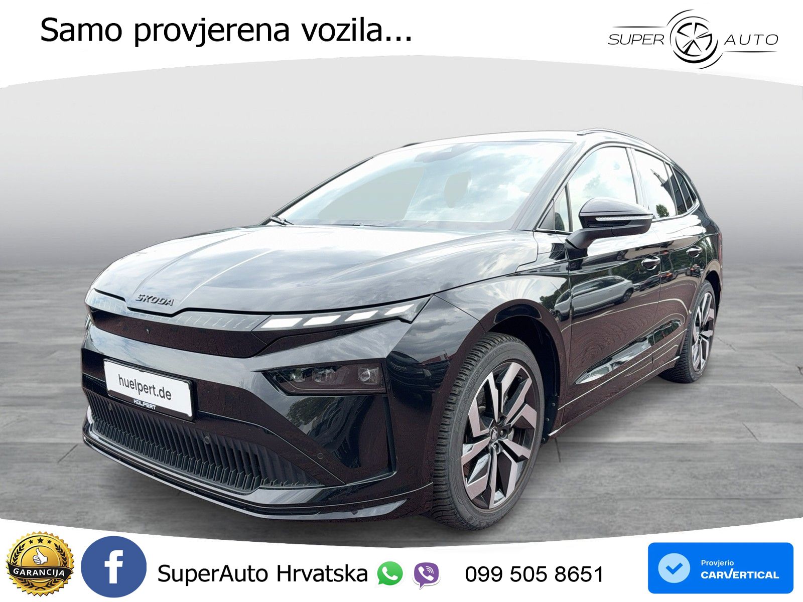 Škoda Enyaq 85 82 kWh (286 KS) SportLine LED+GR SJED+ACC
