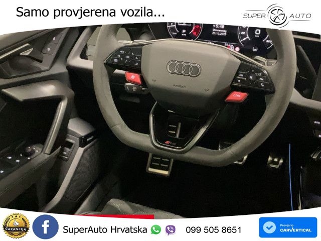 Audi RS3 Sedan 2.5 TFSI (400 KS) quattro S tronic LED+GR SJED+ACC