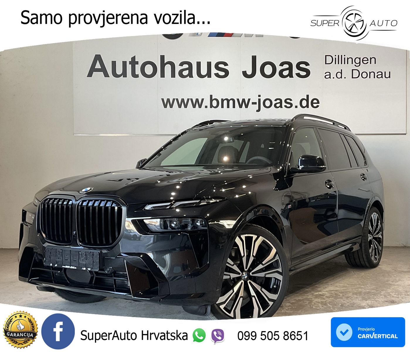 BMW X7 40d (352 KS) xDrive Steptronic LED+GR SJED+ACC