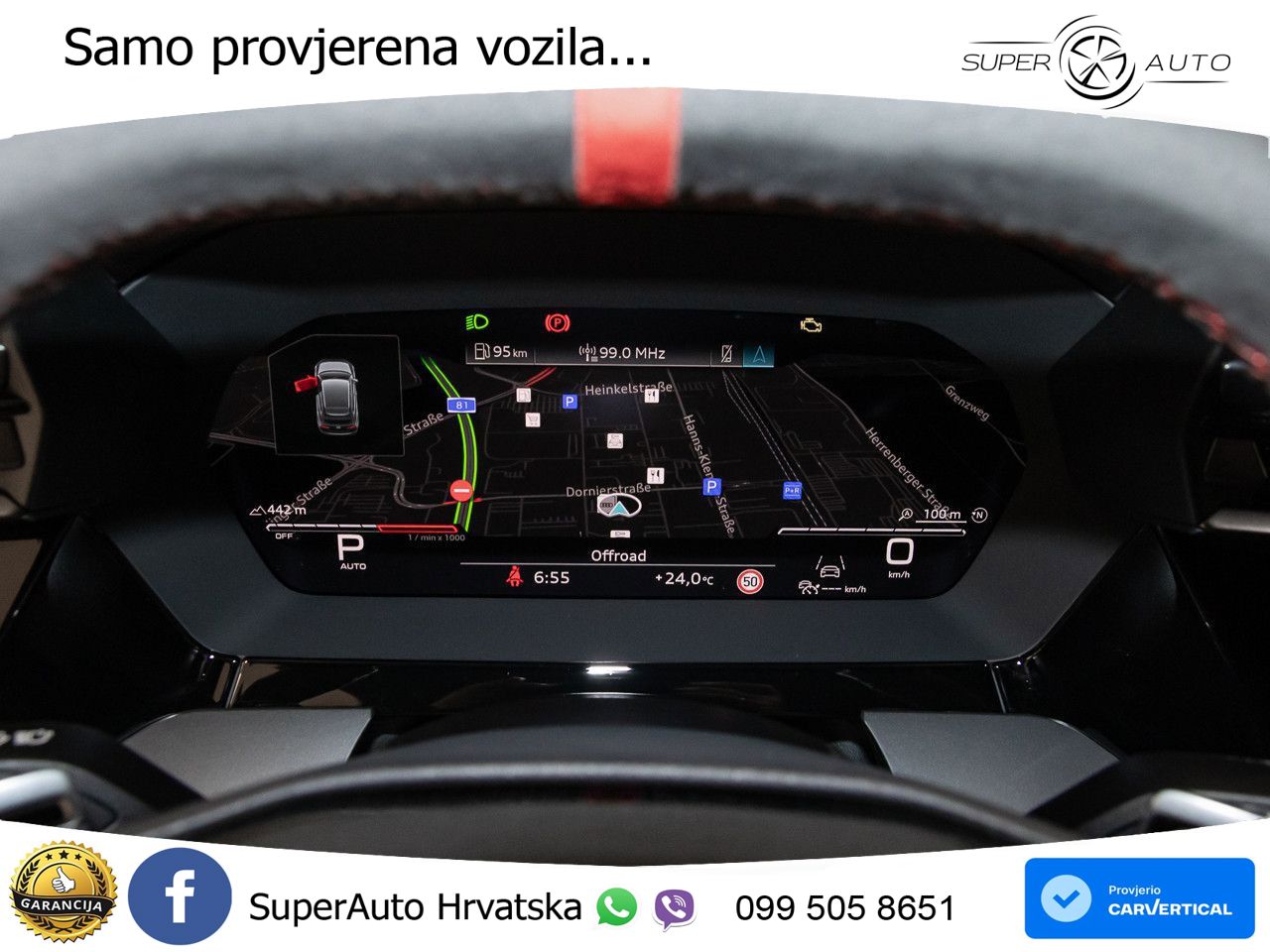 Audi RS3 Sportback 2.5 TFSI (400 KS) quattro S tronic LED+GR SJED+ACC