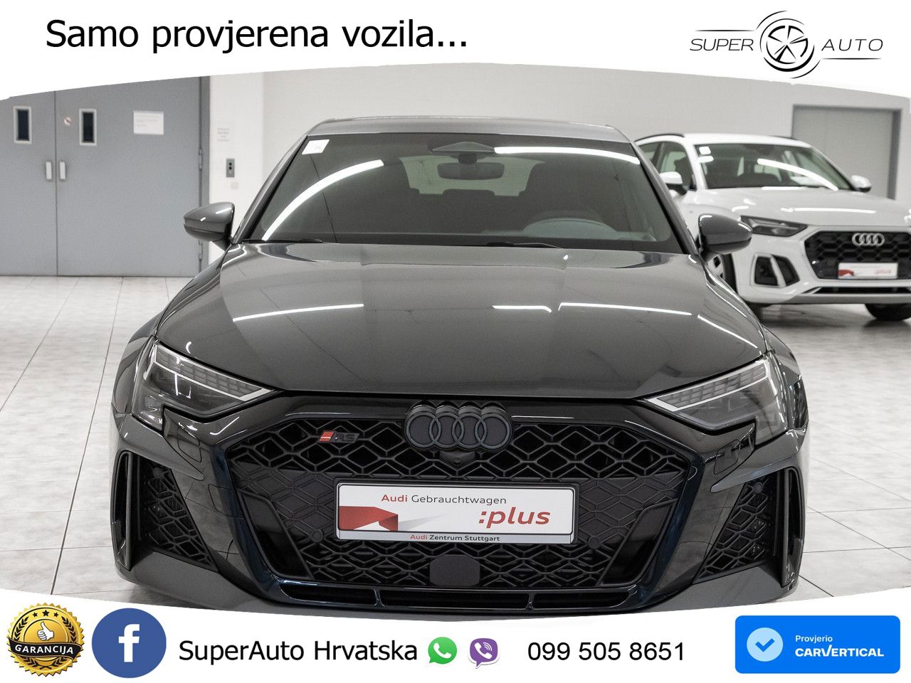 Audi RS3 Sportback 2.5 TFSI (400 KS) quattro S tronic LED+GR SJED+ACC