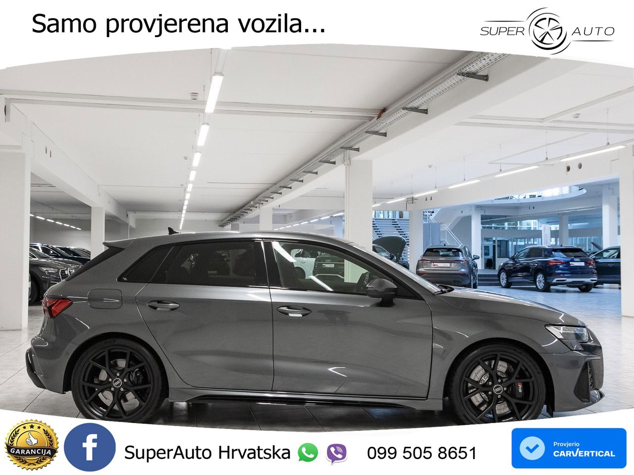 Audi RS3 Sportback 2.5 TFSI (400 KS) quattro S tronic LED+GR SJED+ACC