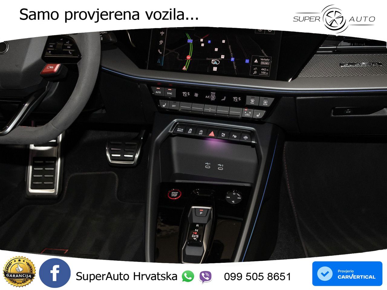 Audi RS3 Sportback 2.5 TFSI (400 KS) quattro S tronic LED+GR SJED+ACC