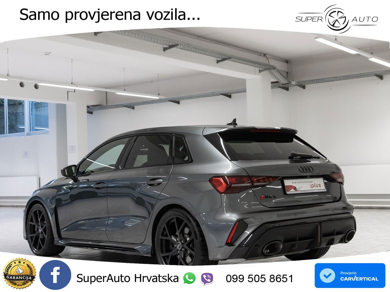 Audi RS3 Sportback 2.5 TFSI (400 KS) quattro S tronic LED+GR SJED+ACC