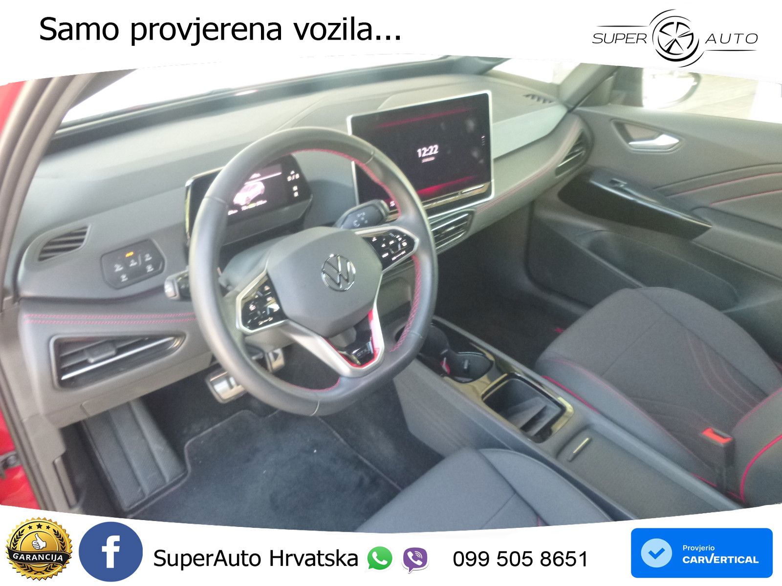 Volkswagen ID.3 GTX 84 kWh (286 KS) LED+GR SJED+ACC