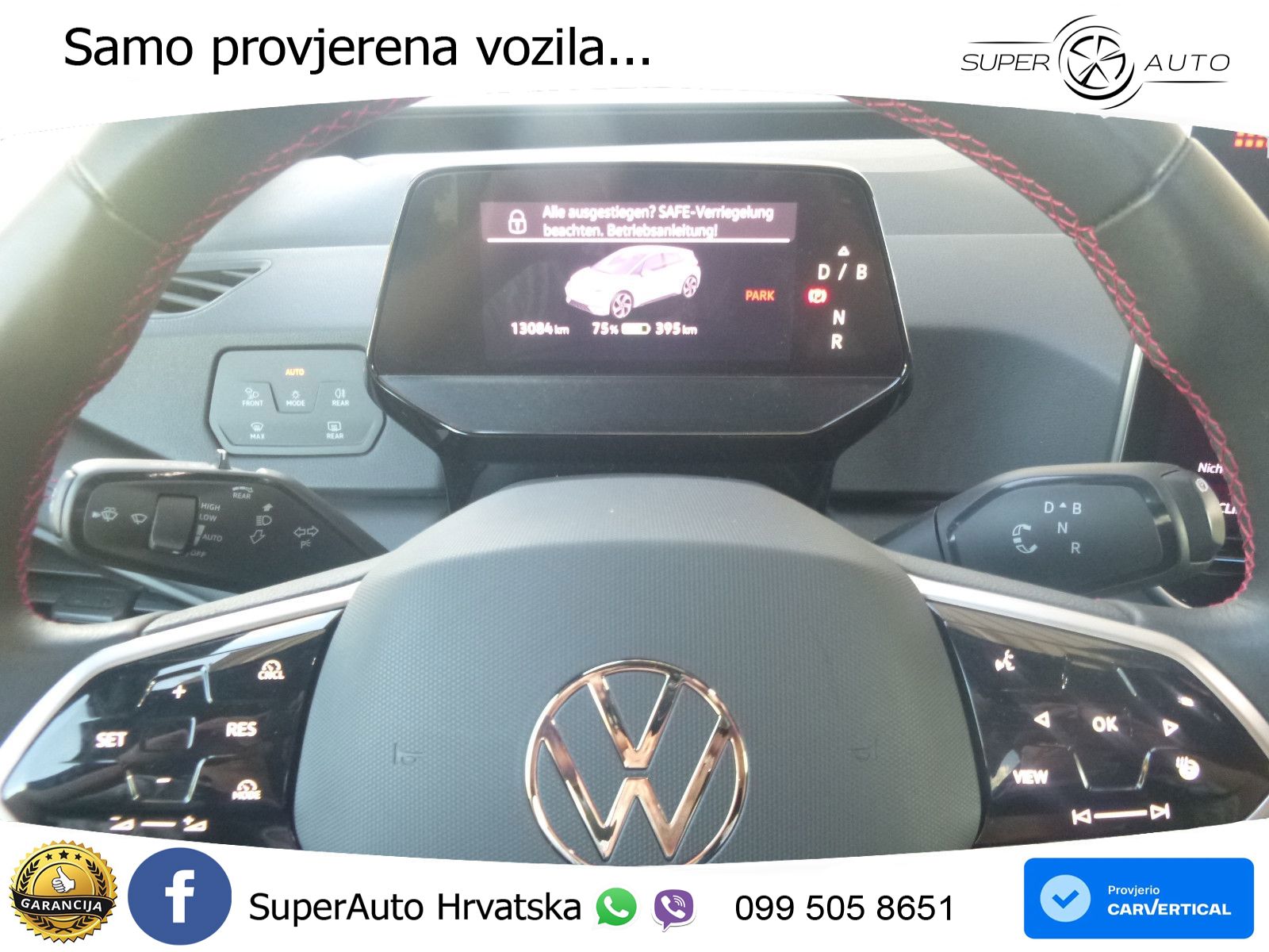 Volkswagen ID.3 GTX 84 kWh (286 KS) LED+GR SJED+ACC