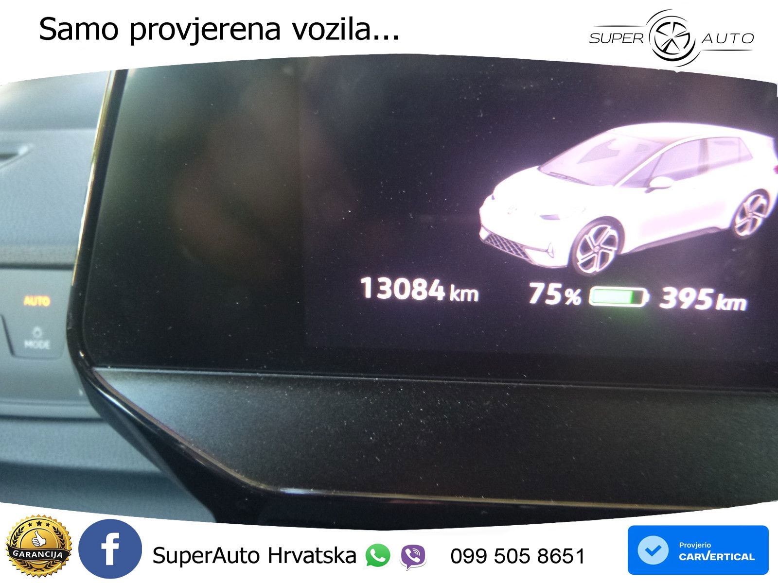 Volkswagen ID.3 GTX 84 kWh (286 KS) LED+GR SJED+ACC