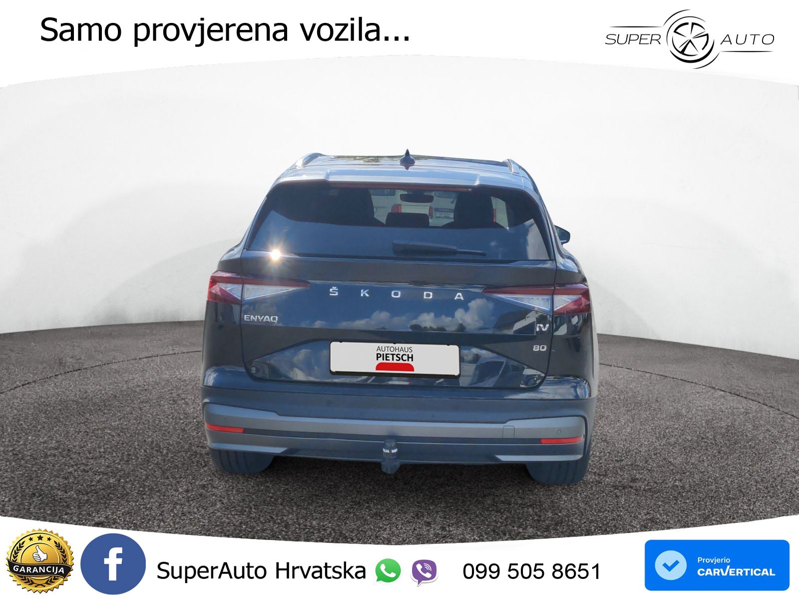 Škoda Enyaq iV 80 82 kWh (204 KS) Loft LED+GR SJED+ACC
