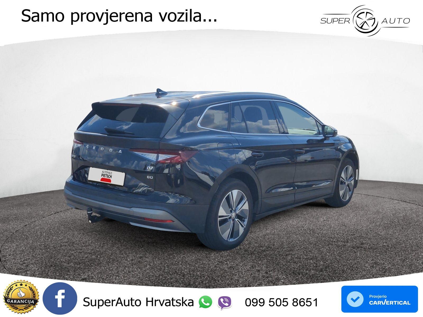 Škoda Enyaq iV 80 82 kWh (204 KS) Loft LED+GR SJED+ACC