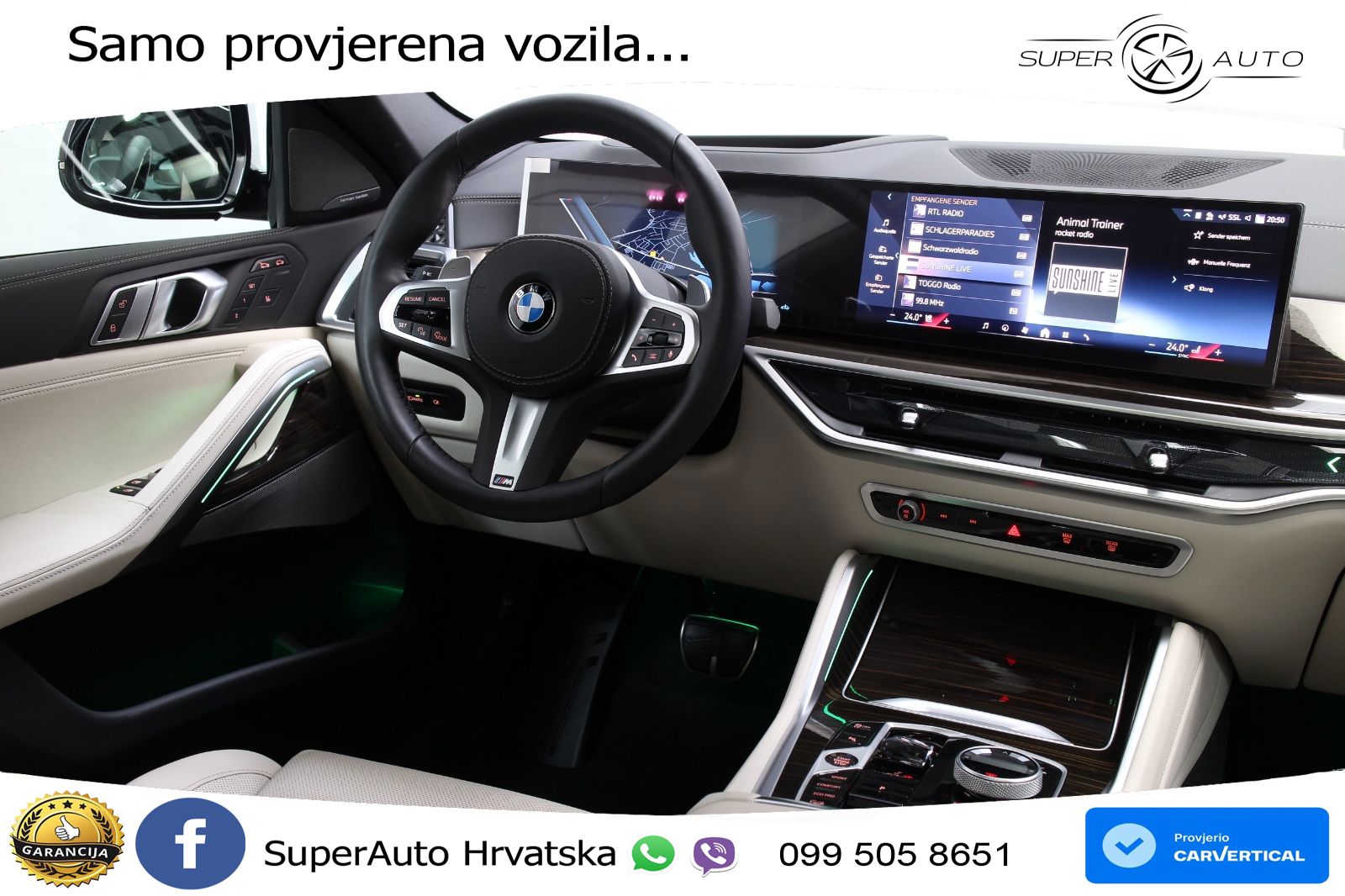 BMW X6 30d (298 KS) xDrive Steptronic M Sport LED+GR SJED+ACC