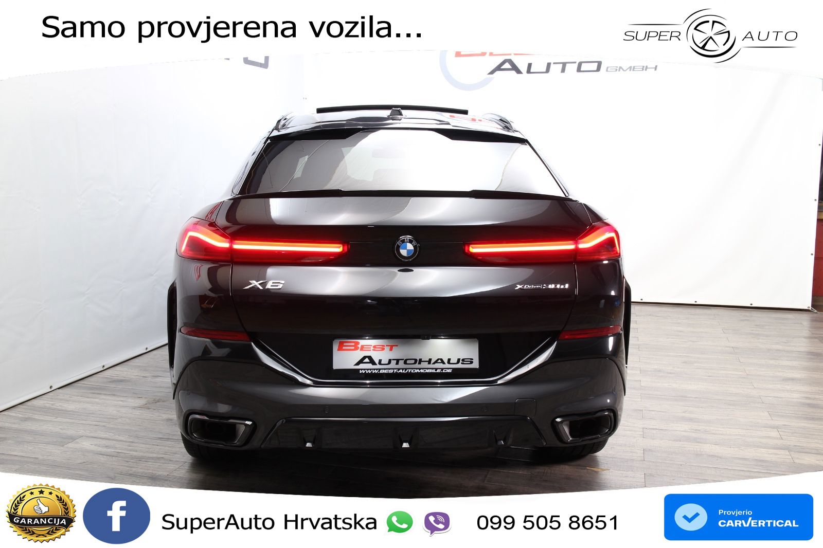 BMW X6 30d (298 KS) xDrive Steptronic M Sport LED+GR SJED+ACC