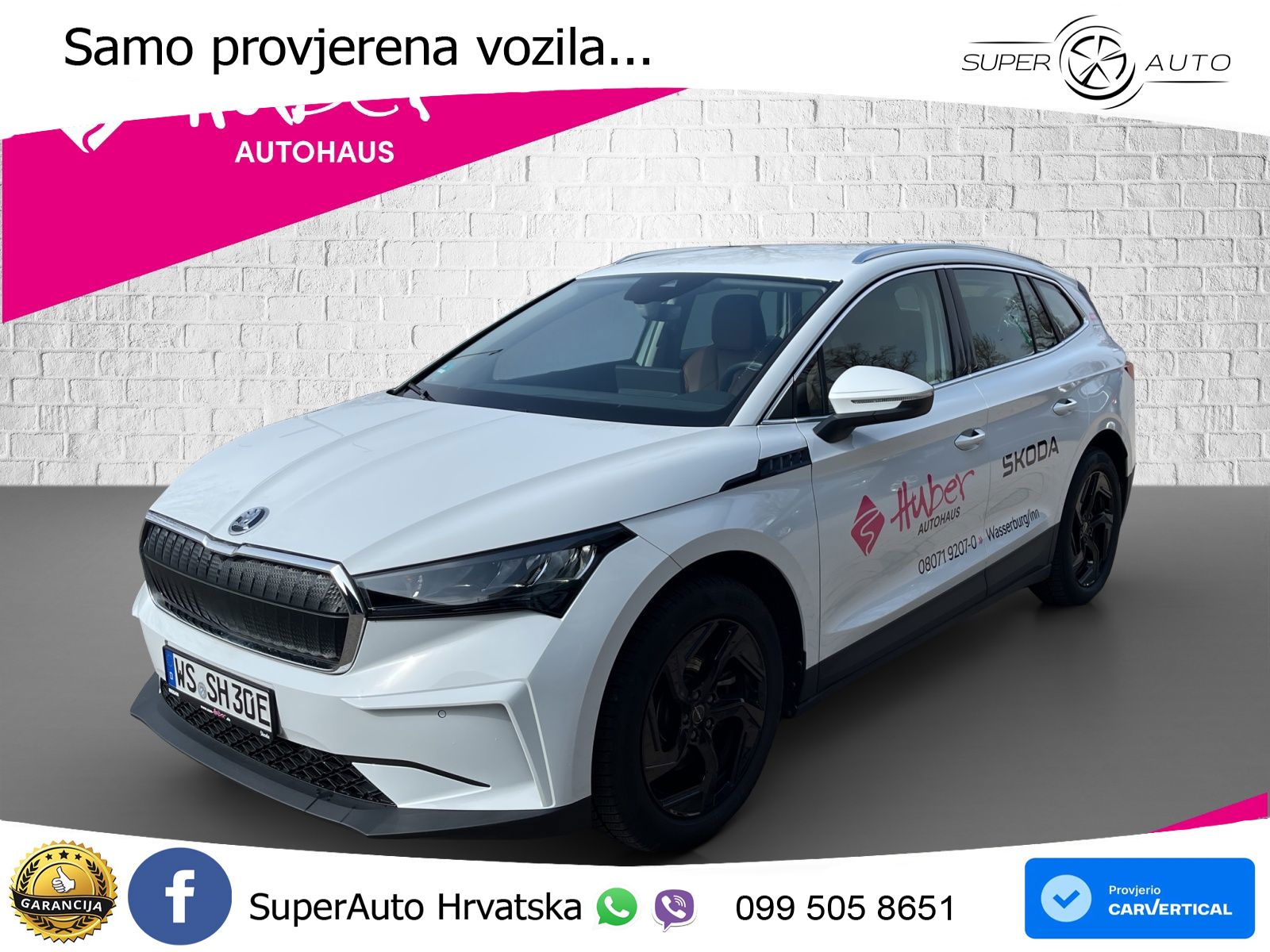 Škoda Enyaq 60 63 kWh (204 KS)