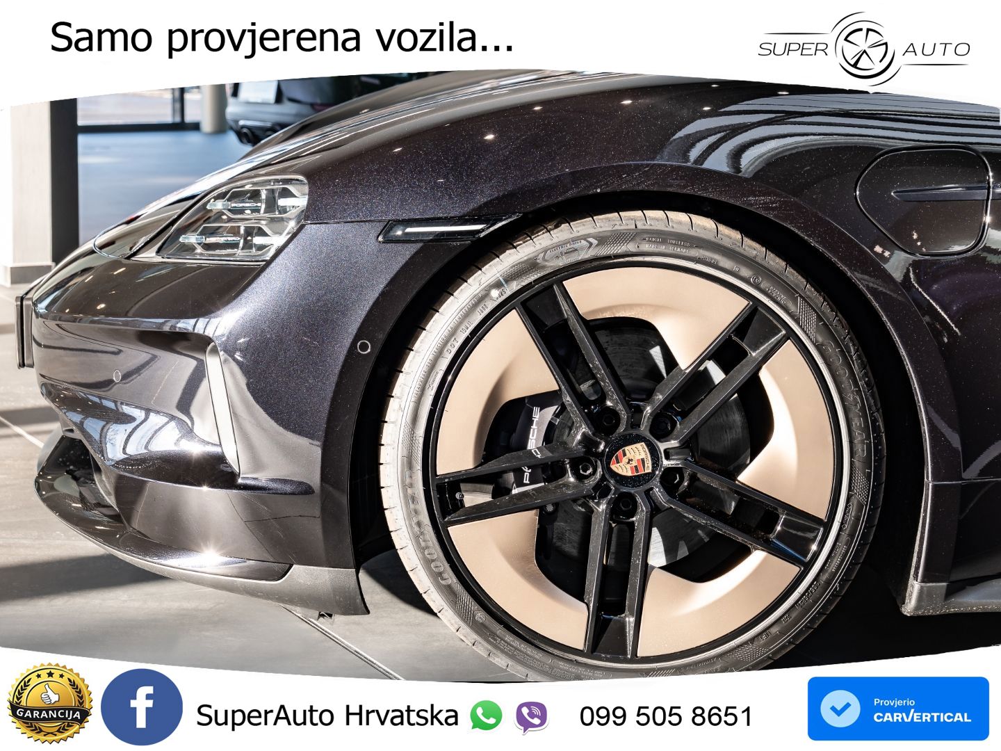 Porsche Taycan 4 105 kWh (435 KS)