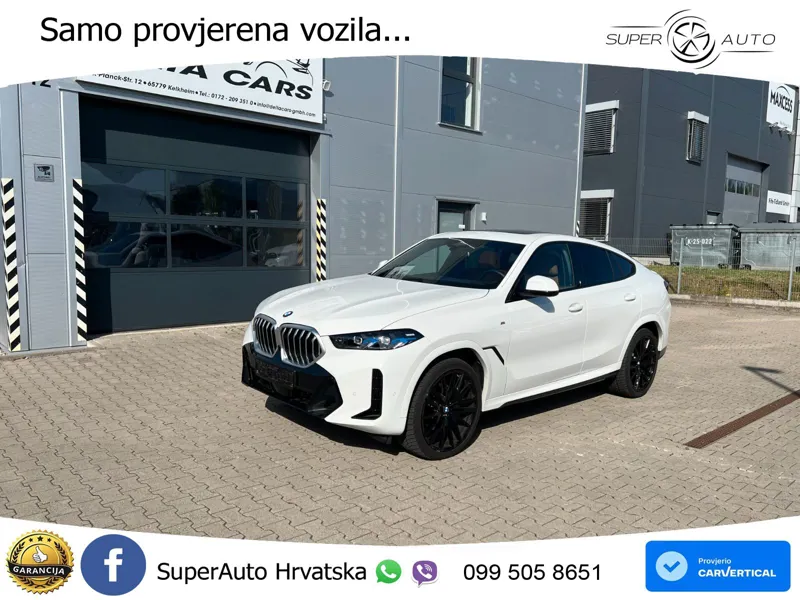 BMW X6 30d (298 KS) xDrive Steptronic M Sport LED+GR SJED+ACC