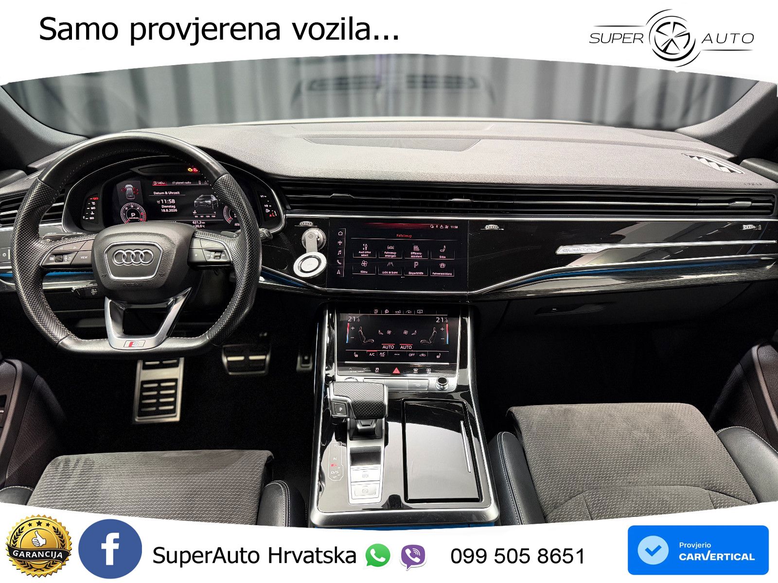 Audi Q8 50 TDI V6 (286 KS) quattro Tiptronic