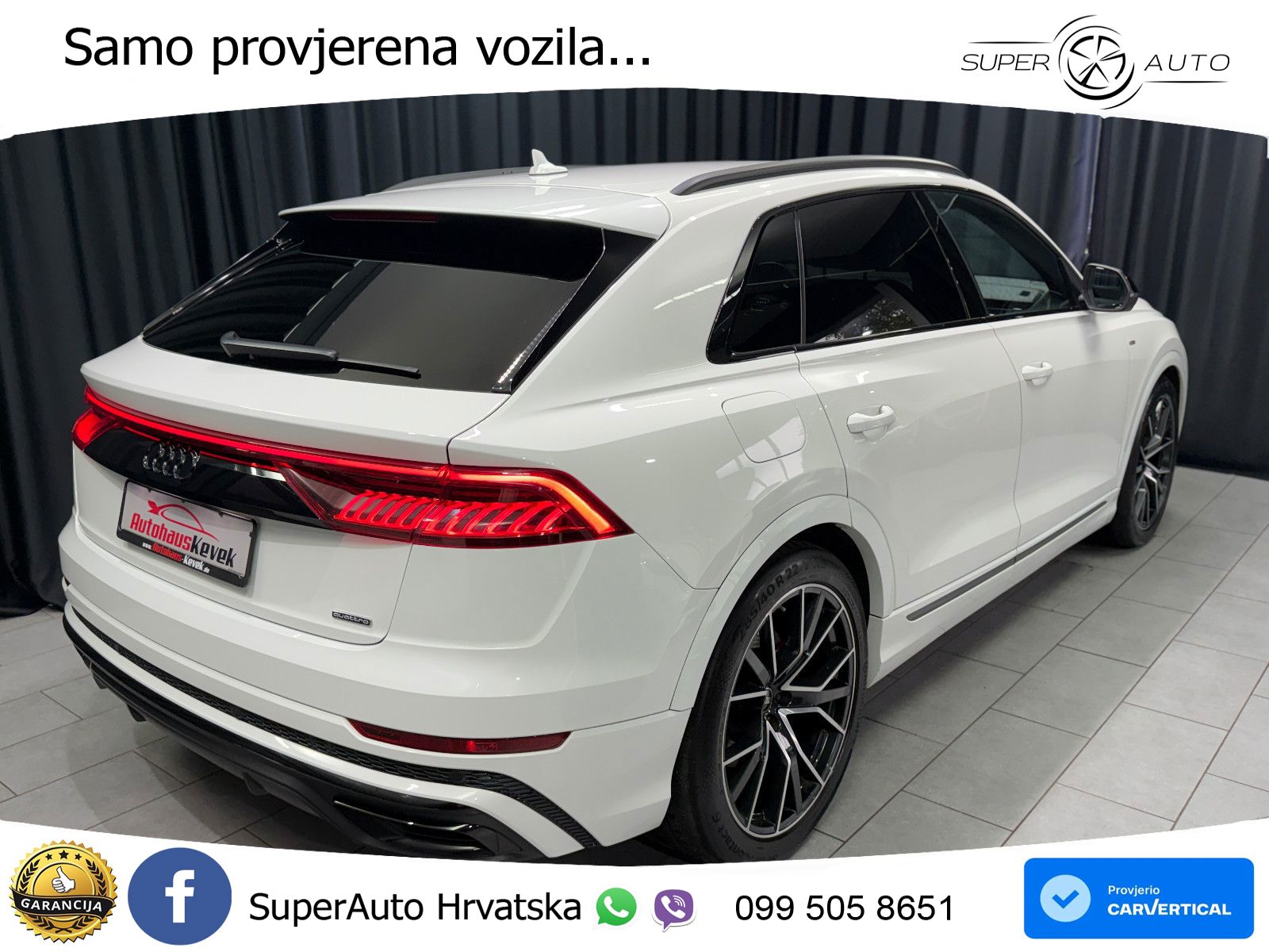 Audi Q8 50 TDI V6 (286 KS) quattro Tiptronic
