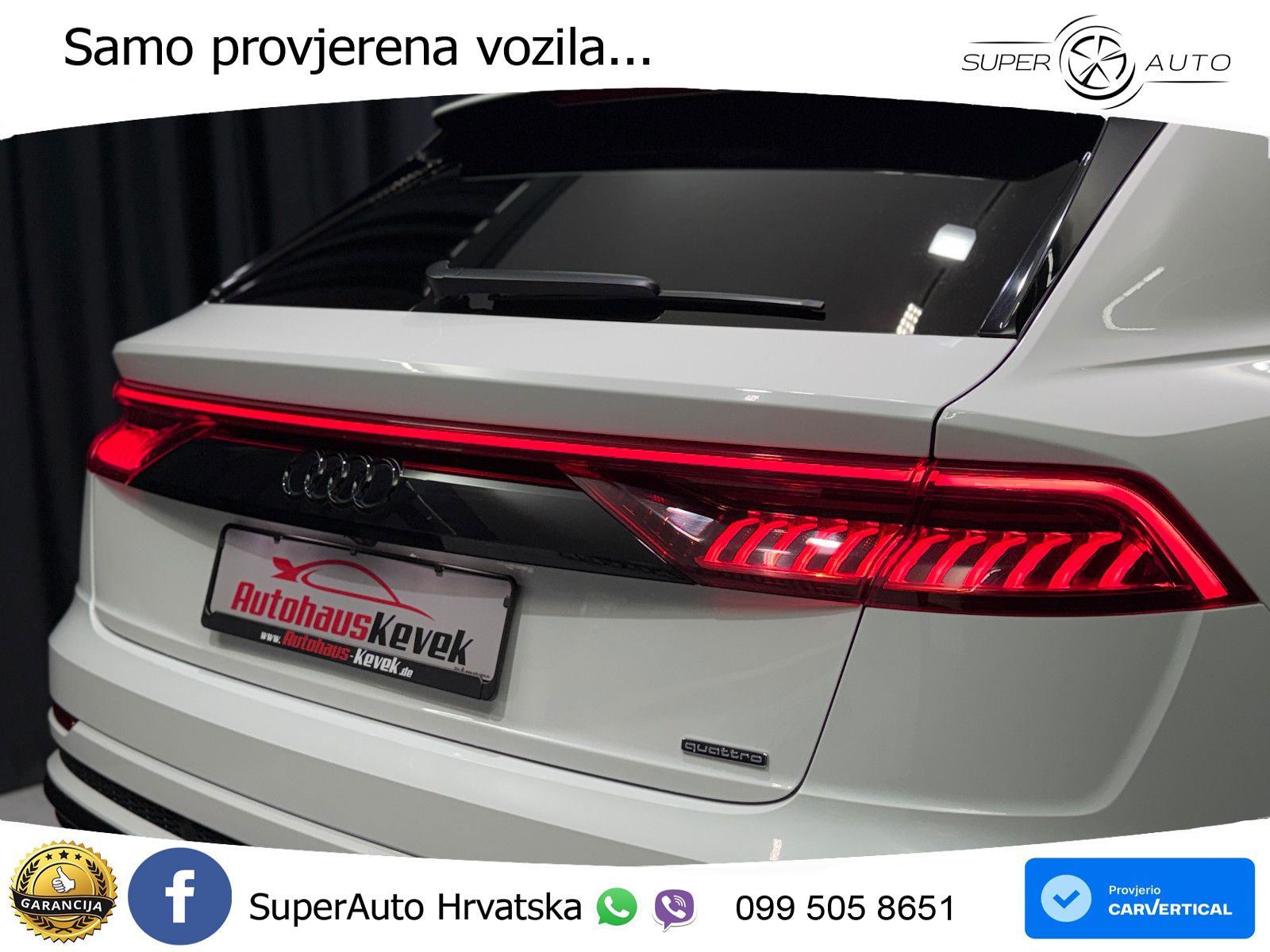 Audi Q8 50 TDI V6 (286 KS) quattro Tiptronic