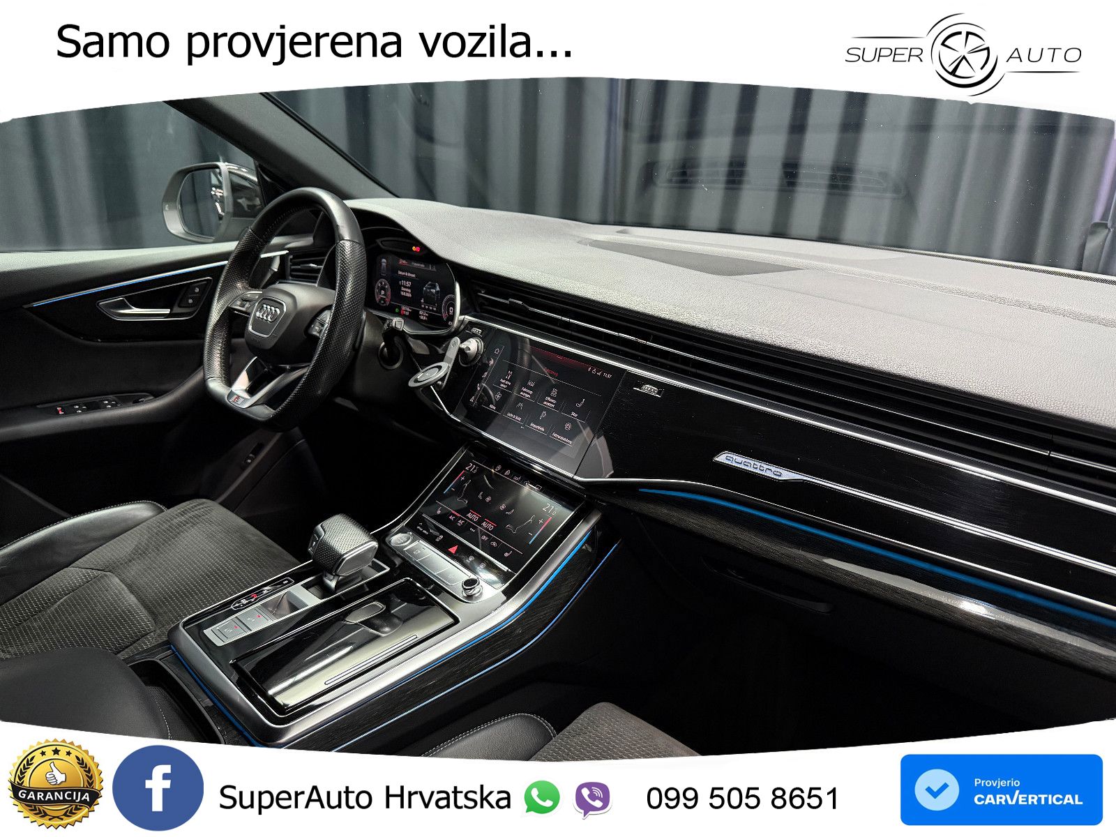 Audi Q8 50 TDI V6 (286 KS) quattro Tiptronic