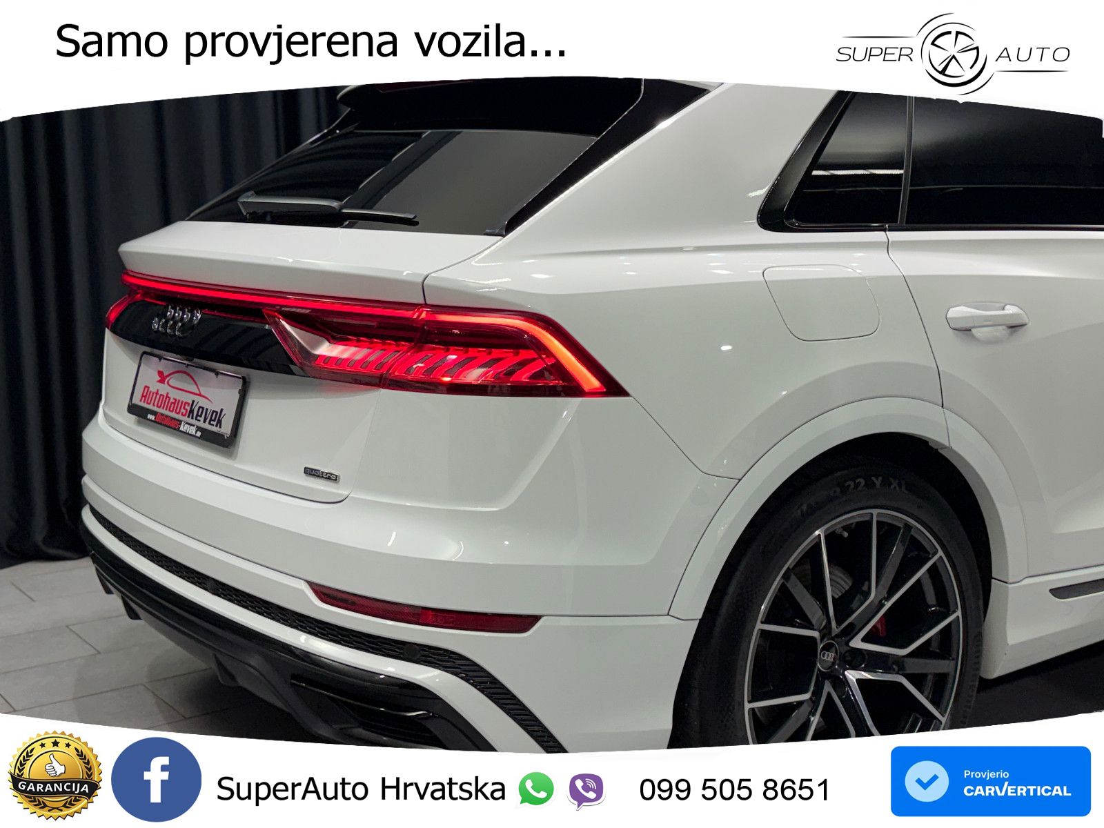 Audi Q8 50 TDI V6 (286 KS) quattro Tiptronic