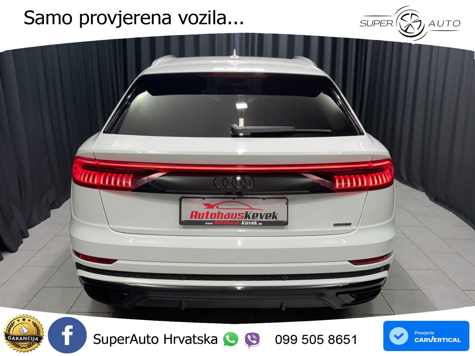 Audi Q8 50 TDI V6 (286 KS) quattro Tiptronic