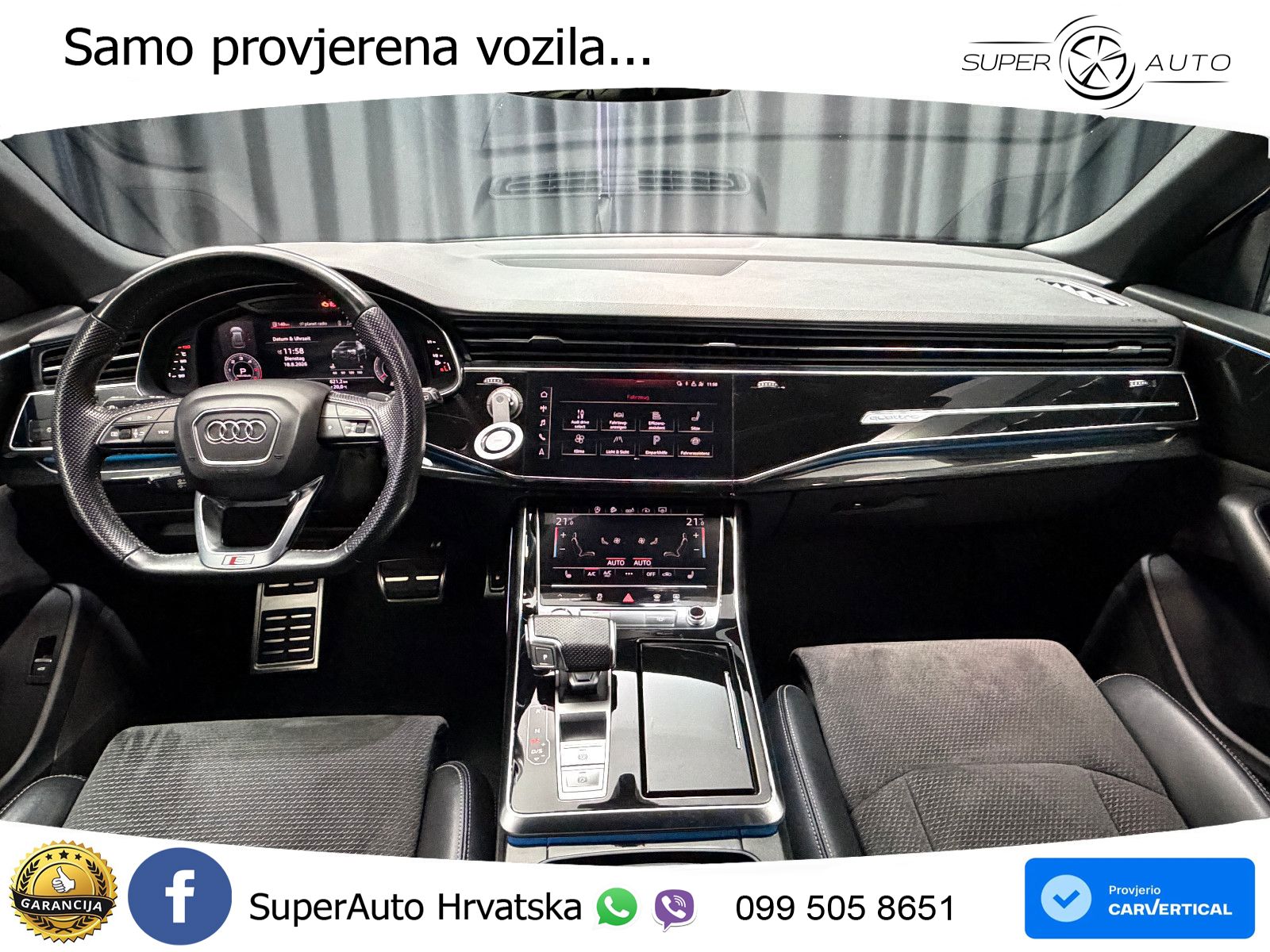 Audi Q8 50 TDI V6 (286 KS) quattro Tiptronic
