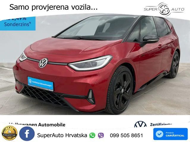 Volkswagen ID.3 GTX 84 kWh (286 KS) LED+GR SJED+ACC