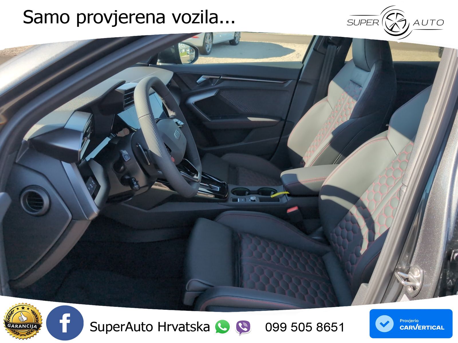 Audi RS3 Sedan 2.5 TFSI (400 KS) quattro S tronic LED+GR SJED+ACC