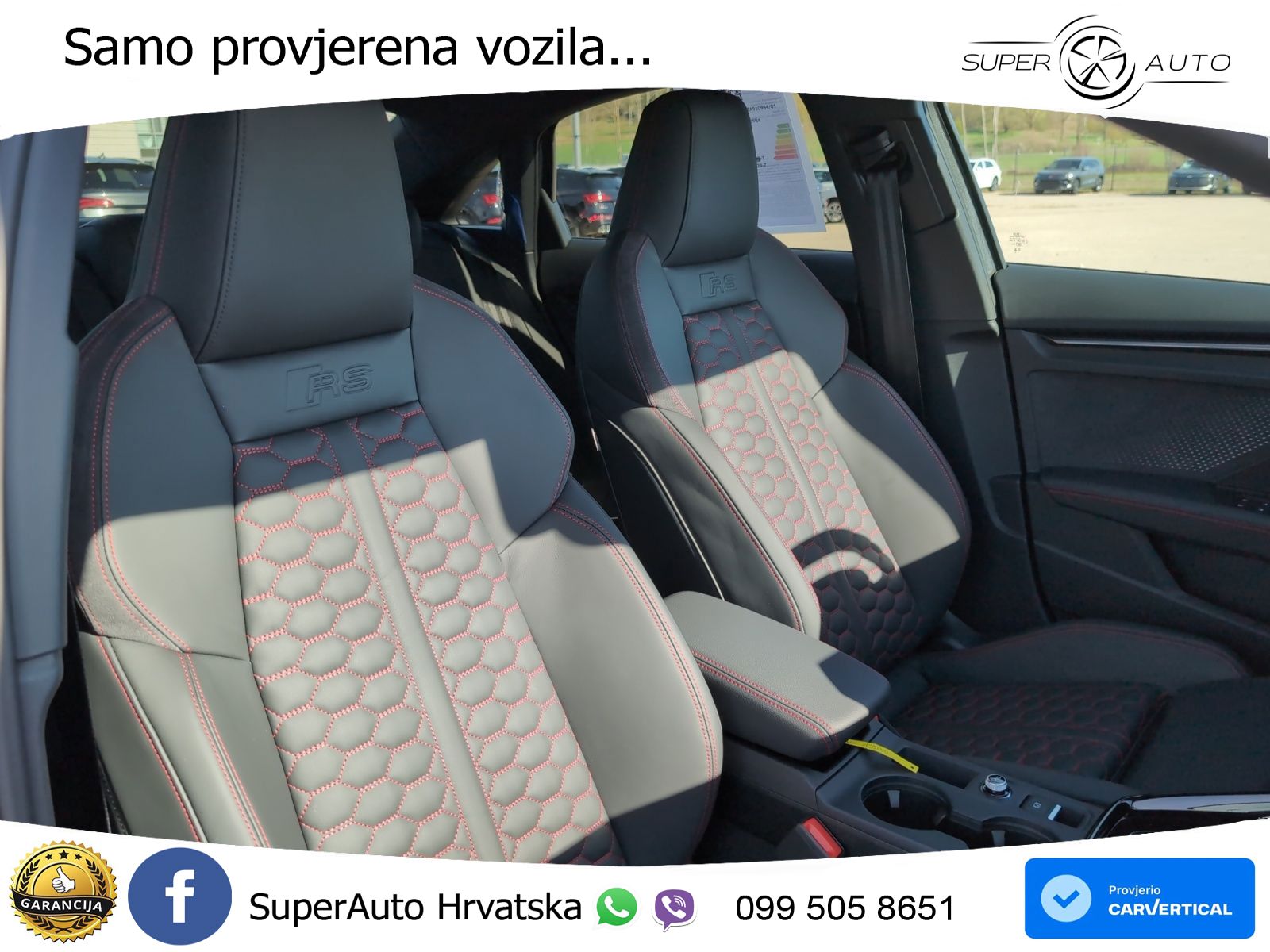 Audi RS3 Sedan 2.5 TFSI (400 KS) quattro S tronic LED+GR SJED+ACC