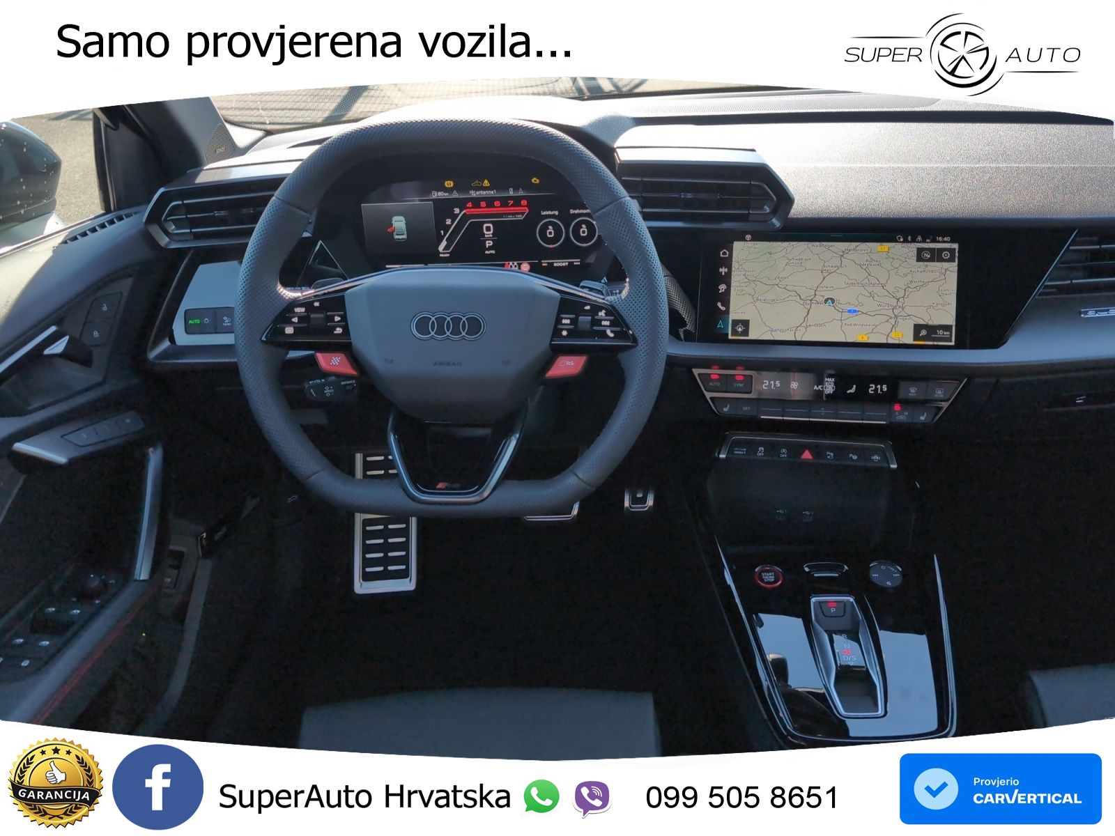 Audi RS3 Sedan 2.5 TFSI (400 KS) quattro S tronic LED+GR SJED+ACC