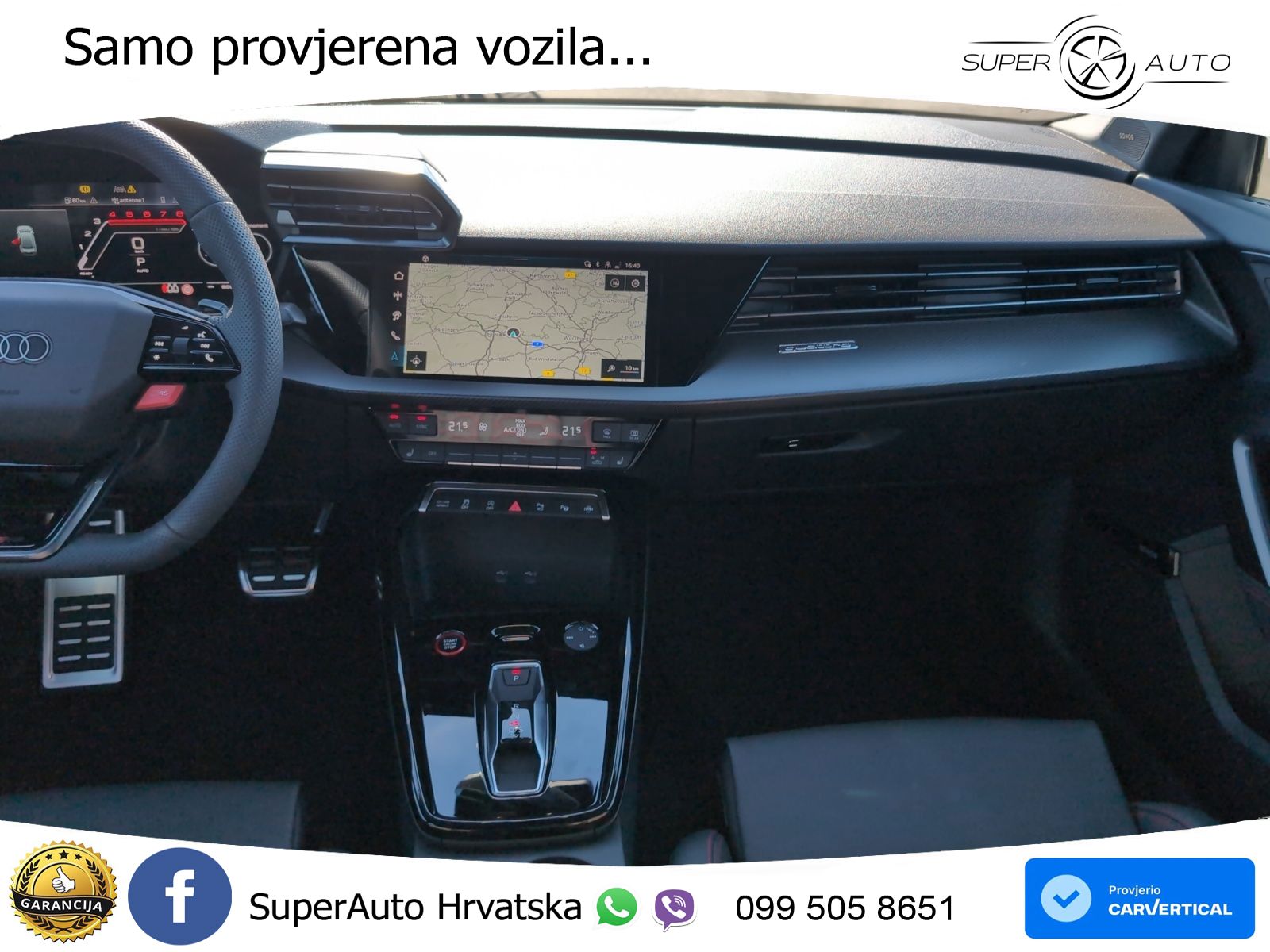 Audi RS3 Sedan 2.5 TFSI (400 KS) quattro S tronic LED+GR SJED+ACC