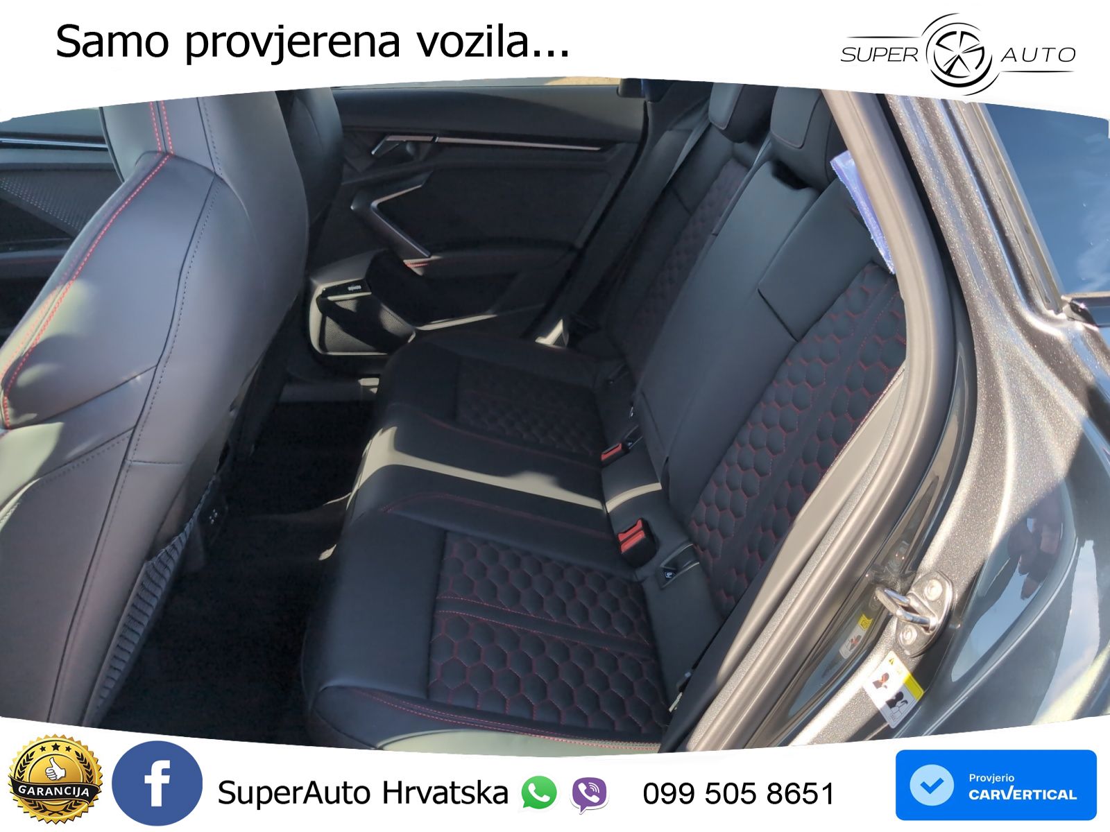 Audi RS3 Sedan 2.5 TFSI (400 KS) quattro S tronic LED+GR SJED+ACC