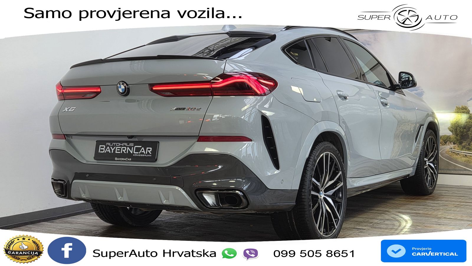 BMW X6 30d (298 KS) xDrive Steptronic M Sport LED+GR SJED+ACC