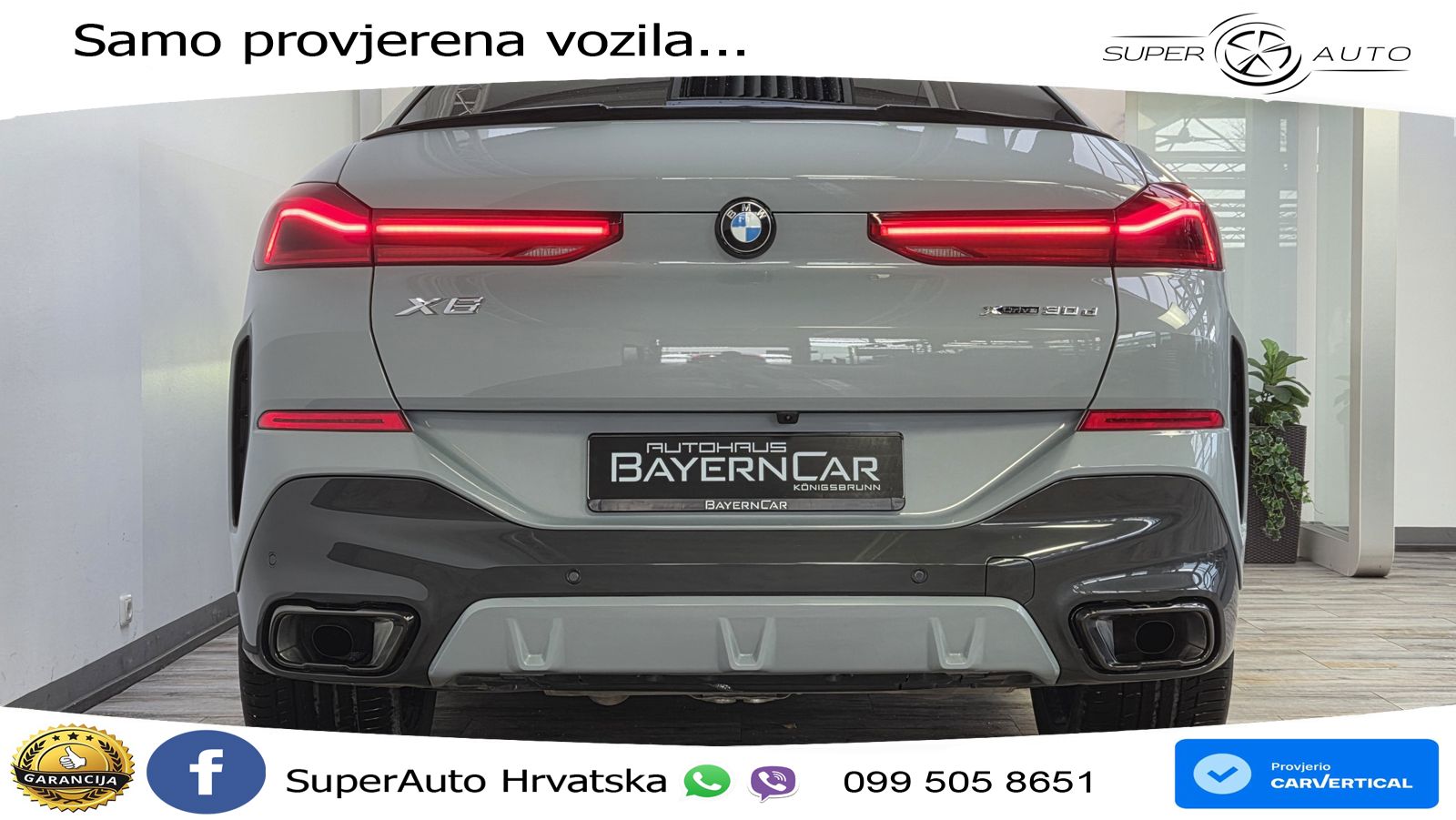 BMW X6 30d (298 KS) xDrive Steptronic M Sport LED+GR SJED+ACC