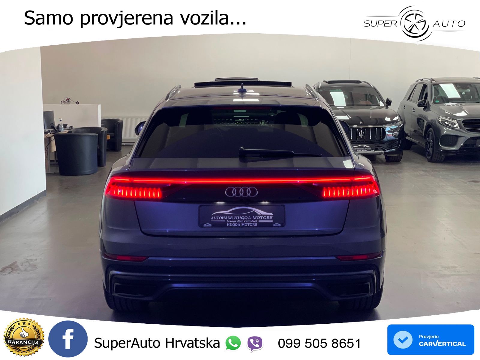 Audi Q8 50 TDI V6 (286 KS) quattro Tiptronic S line LED+GR SJED+ACC