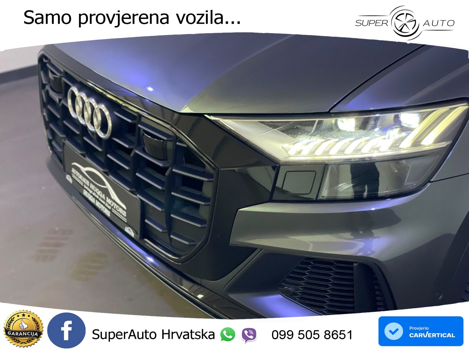 Audi Q8 50 TDI V6 (286 KS) quattro Tiptronic S line LED+GR SJED+ACC