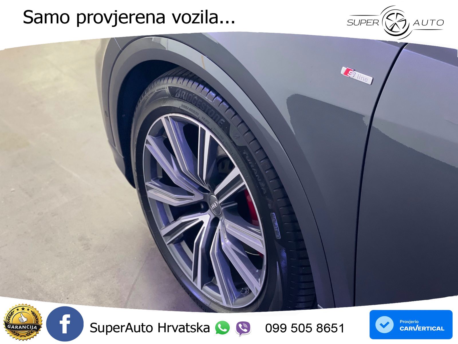 Audi Q8 50 TDI V6 (286 KS) quattro Tiptronic S line LED+GR SJED+ACC