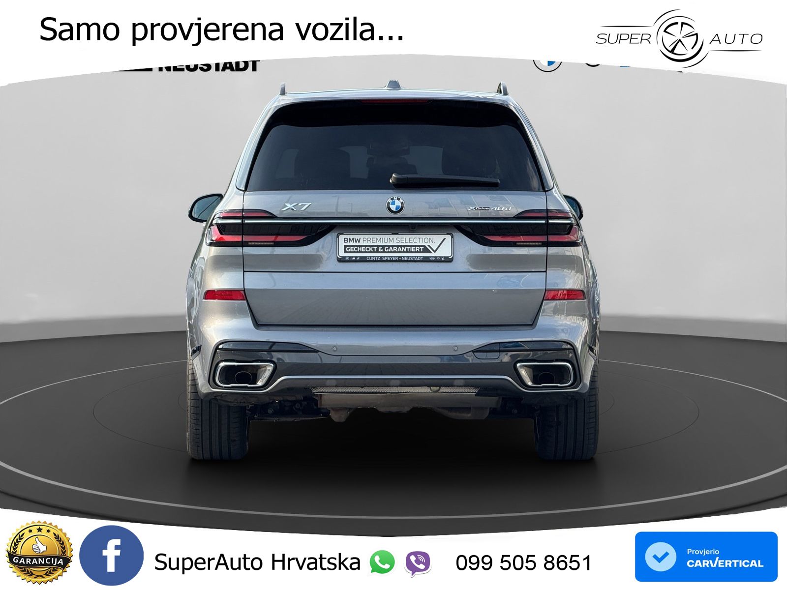 BMW X7 40d (352 KS) xDrive Steptronic LED+GR SJED+ACC