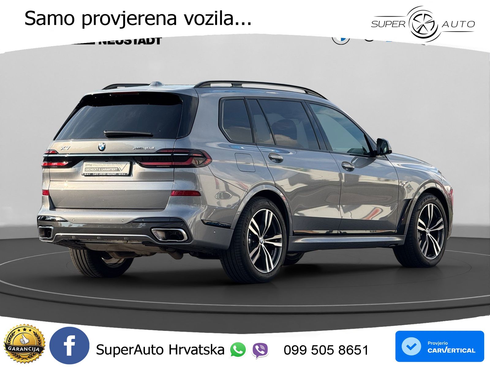 BMW X7 40d (352 KS) xDrive Steptronic LED+GR SJED+ACC