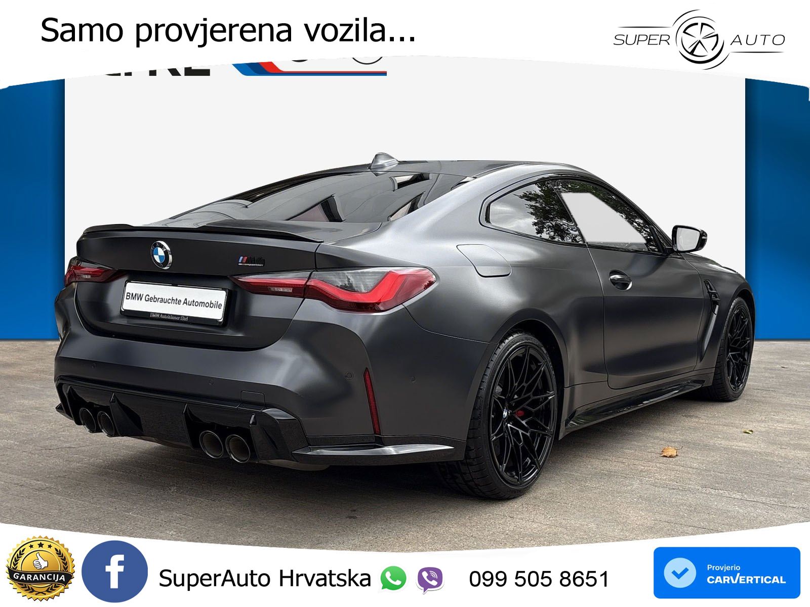BMW M4 Competition 3.0 (510 KS) Steptronic