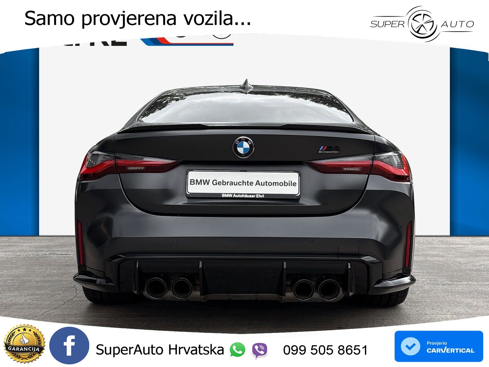 BMW M4 Competition 3.0 (510 KS) Steptronic
