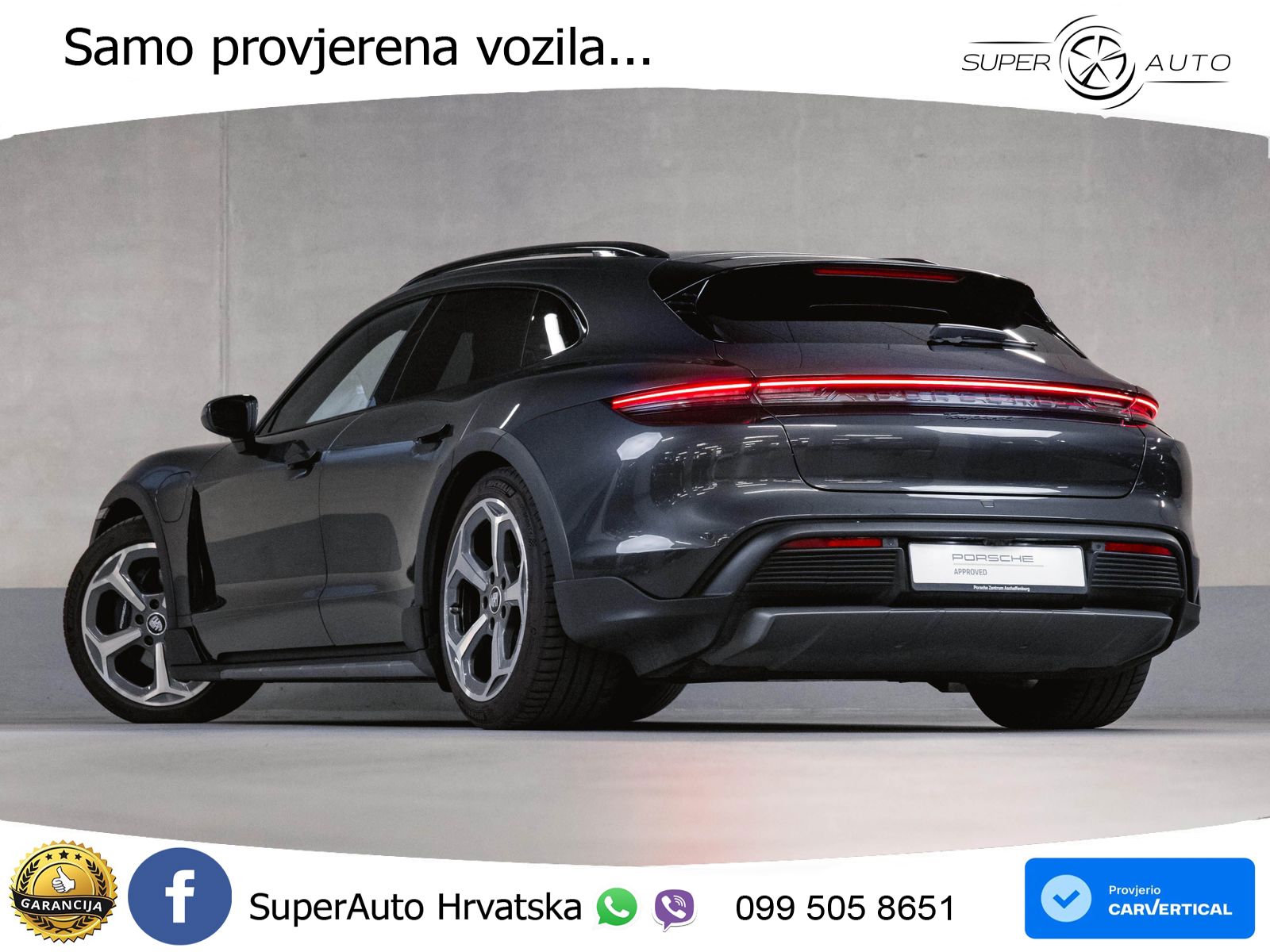 Porsche Taycan Cross Turismo 4 93.4 kWh (476 KS)