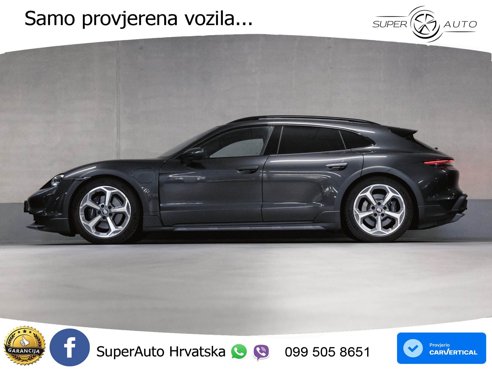 Porsche Taycan Cross Turismo 4 93.4 kWh (476 KS)
