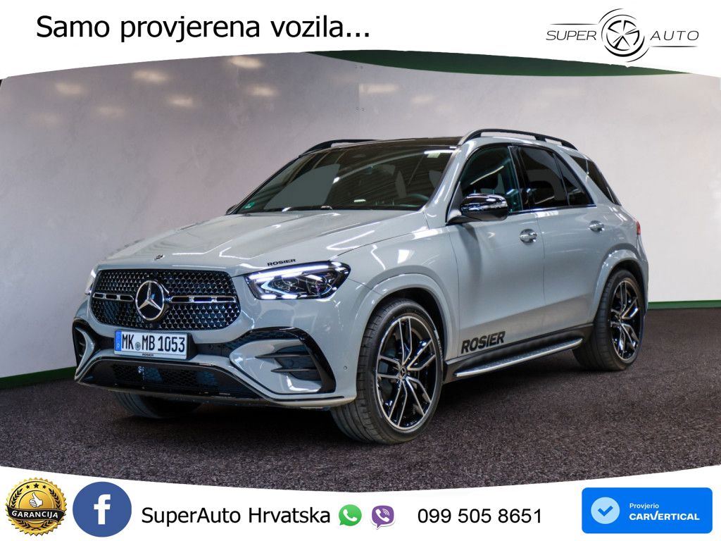 Mercedes GLE 450d (367 KS) EQ Boost 4MATIC 9G-TRONIC AMG LED+GR SJED+ACC