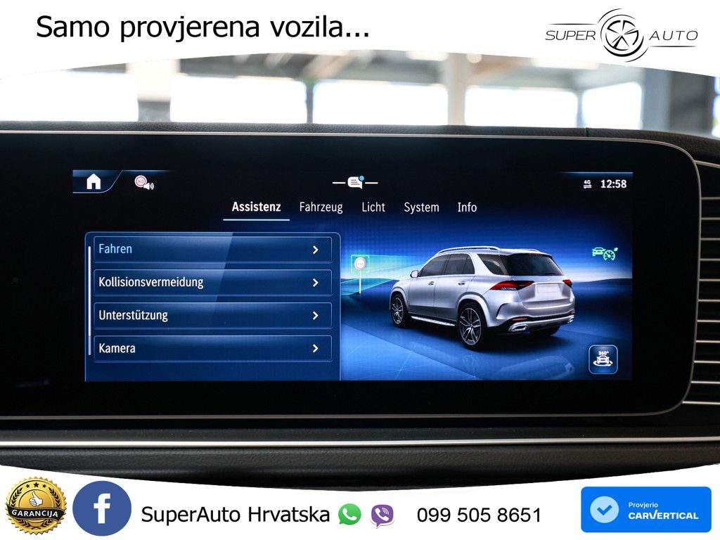 Mercedes GLE 450d (367 KS) EQ Boost 4MATIC 9G-TRONIC AMG LED+GR SJED+ACC